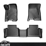 Floor Mats For 23-26 Chevy Colorado Canyon Crew Cab All Weather Tpe Carpet Black. Fixed Price $62.99.