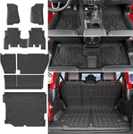 Cargo Mats Floor Trunk Liners For 2018-2025 Jeep Wrangler Jl Unlimited 4X4. Fixed Price $139.99.