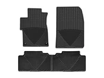 Weathertech All-weather Floor Mats For Civic/civic Si 1ST & 2ND Row Black. Fixed Price $103.90.