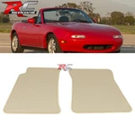 Fit 90-97 Mazda Miata MX-5 Floor Mats Liner Left Right Carpet Nylon Beige 2PC. Fixed Price $39.99.