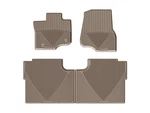 Weathertech All-weather Floor Mats For W345TN-W346TN 1ST & 2ND Row Tan. Fixed Price $113.90.