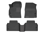 Husky Weatherbeater FRONT/2ND Row Floor Mats 3PC Fits 21-26 Hyundai Elantra Blk. Fixed Price $149.99.