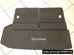 Lexus RX350L RX450HL (2018-2019) Oem Genuine 3PC All Weather Cargo Mat (black). Fixed Price $91.50.