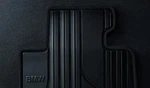 Genuine Front All Weather Black Floor Mats For Bmw E90 E91 E92 3-SERIES Awd. Fixed Price $124.56.