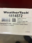 Weathertech Floor Mats 4414572. Fixed Price $60.00.
