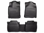 Husky Weatherbeater FRONT/2ND Row Mats 3PC Fits 13-15 Lexus ES300H, ES350 Blk. Fixed Price $149.99.