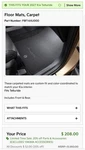 Oem Kia Carpeted Floor Mat For Telluride 2027 (non-hybrid). Fixed Price $49.99.