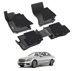 3W Floor Mats With Carpets Tpe For Mercedes-benz C-class Sedan 2015-2021. Fixed Price $80.00.