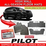Oem Honda Pilot High Wall Season Floor Mat Set 2016-2022 08P17-TG7-300A. Fixed Price $236.29.
