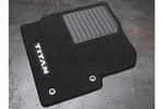 Genuine Nissan Titan Crew Carpet Cab Floor Mats W/ Console - New Oem. Fixed Price $197.23.