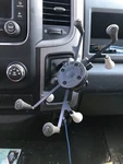 Ram/dodge Truck "cubby" Dash Mount For Ipad Mini, Other Small Tablets. Fixed Price $149.99.