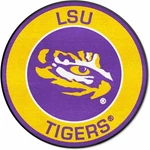 Louisiana State University Lsu Tigers Fanmats Ncaa Roundel Rug. Fixed Price $19.99.