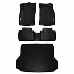 Smartliner Black 1ST & 2ND Row Floor Liners Cargo For Nissan Rogue. Fixed Price $258.99.