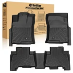 For 2010-2012 Toyota 4RUNNER Tpe 3D Front & 2ND Row Floor Mats Liner Waterproof. Fixed Price $78.19.
