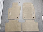Grand Cherokee WK2 Oem Floor Mat Set 4 Pc. Beige Carpet W/jeep Logo. Fixed Price $56.00.