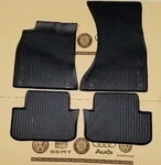 Original Audi A5 B8 8T Type 8F Coupe Cabrio S5 All-weather Rubber Floor Mats Lhd. Fixed Price $299.90.