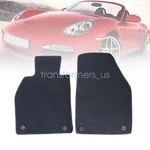 New For 2005-2012 Porsche Boxster & Cayman Front Rear Floor Mats Carpet Black. Fixed Price $30.79.