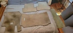 Mercedes Benz Class C300 Front Floor Mats Set Grey Gray Genuine. Fixed Price $25.00.