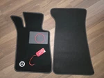 Hand Made Anti-friction Modern Pattern Mbenz R129 R107 Front Black Floor Mats. Fixed Price $349.52.