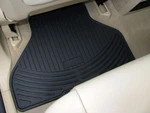 Bmw Series E46 Rubber All Weather Rear Mats Black 82550136373. Fixed Price $53.49.