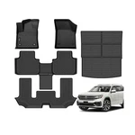 Floor Mats & Cargo Custom For Volkswagen Atlas 6 Seats Bucket Seating 202.... Fixed Price $192.50.