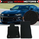 Fits 16-24 Chevy Camaro 2PCS Nylon Black Front Floor Mats Rubber Liners Carpets. Fixed Price $54.99.