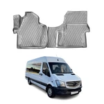 Omac Floor Mats Liner For Mercedes Sprinter W906 2014-2018 Gray Tpe All-weather. Fixed Price $69.99.
