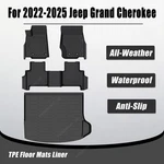 Tpe 3D Floor Mats & Trunk Cargo Liners Set For 2022-2025 Jeep Grand Cherokee. Fixed Price $77.49.