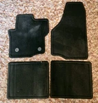 2011-2016 Ford F250 Super Duty Crew Cab Black Carpet Front & Rear Floor Mats. Fixed Price $79.99.