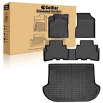 Tpe Floor Mats / Trunk Cargo Liner Set Waterproof 3D For 2017-2024 Nissan Murano. Fixed Price $120.09.