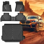 3W Floor Mats & Cargo Liner For Bmw X5 2019-2026 All Weather Tpe Black. Fixed Price $199.99.