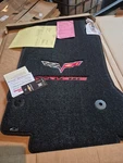 Lloyds Mats 2005-06 Corvette C6 Crossed Flags Piece Floor. Fixed Price $199.00.