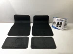 Universal Black Carpet Floor Mats, 4-PIECE Set 26"X17" Honda Civic, Corolla. Fixed Price $19.76.