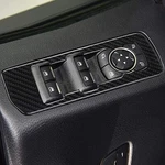 Real Carbon Fiber Power Window Switch Bezel Trim Cover Set 15-20 Ford F150. Fixed Price $79.99.