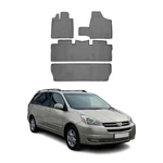 For Toyota Sienna 04-10 Omac 7098444G Classic 1ST & 2ND Row Gray Floor Mat Set. Fixed Price $119.99.