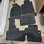 Auto Floor Mat Set Ebony Gm Carpet Rubber 22789866 General Motor 503990062036. Fixed Price $49.99.