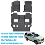 Floor Mats Liner For 2015 2016 2017 2018 2019 2020 Chevy Tahoe / Gmc Yukon Tpe. Fixed Price $102.49.