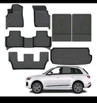 Jenofa-audi / SQ7 2017-2025 Seats All Weather Floor Mats Automotive Car. Fixed Price $69.99.