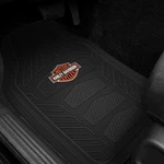 Plasticolor Harley-davidson Weather Pro 1ST & 2ND Row Floor Mat Set. Fixed Price $64.56.