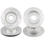 Front Brake Rotors & Ceramic Pads For 2007 - 2010 Chrysler Sebring Limited 2,4L. Fixed Price $91.26.