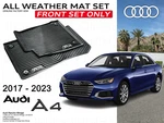 2017-2023 Audi A4 Genuine Oem All-weather Floor Mats Front Set Only. Fixed Price $127.48.