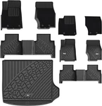 3W Floor Mats & Front Carpet Cargo Liner Fit For 2022-2025 Jeep Grand Cherokee. Fixed Price $199.99.
