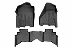 Rough Country Hd Floor Mats F/r -12-18 Dodge For Ram 1500 Quad Cab Full Console. Fixed Price $161.95.
