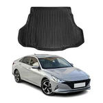 Omac Cargo Mats Liner For Hyundai Elantra 2021-2026 Sedan Black All-weather Tpe. Fixed Price $69.99.