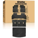 Floor+trunk Cargo Mats Liner For 2021-2026 Chevrolet Trailblazer Fwd Tpe Black. Fixed Price $119.89.