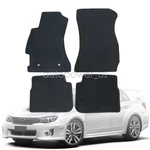 For 2008-14 Subaru Impreza Front Rear Floor Mats Carpet Waterproof Black Velour. Fixed Price $24.09.