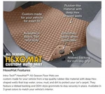 Front Row 2 Piece Hexomat Rubber Custom Floor Mats For Mazda - Made In Usa. Fixed Price $88.99.