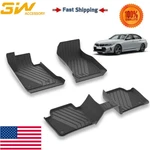 3W Black Floor Mats Liners Replacement For Bmw Series F30/F31 2012-2018 Tpe. Fixed Price $119.99.