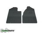 06-09 Dodge Ram 1500 2500 3500 Slate Gray Front Slush Mats Set Of Oem Mopar. Fixed Price $101.23.