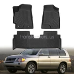 Tpe 3D Model Floor Mats Liners 3PCS For 2001-2007 Toyota Highlander All-weather. Fixed Price $70.29.